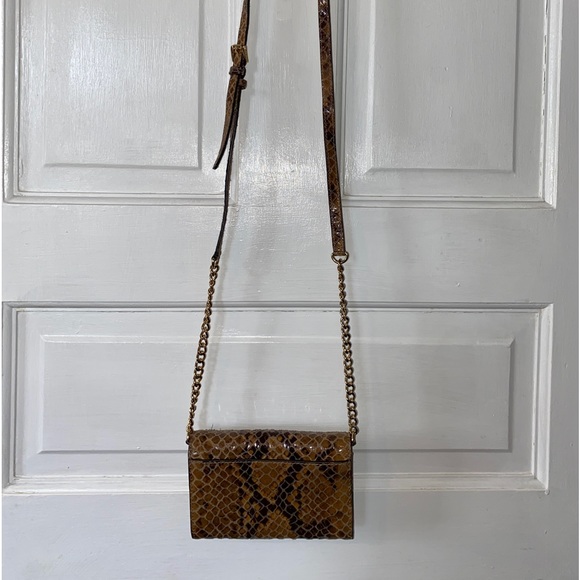 Michael Kors Snake Skin Mini Crossbody - Picture 3 of 6